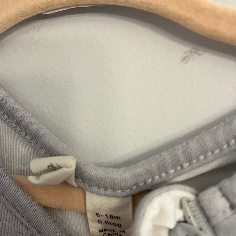 KYTE Gray Sleep Sack 0.5 6-18 Mnths - Picture 6 of 6